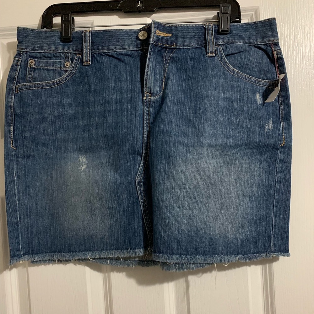Blue jean skirt